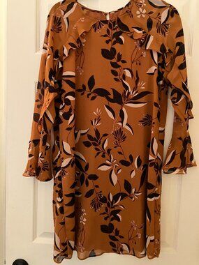 Ann Taylor Factory Dress, Size 6, Dark Marigold Color